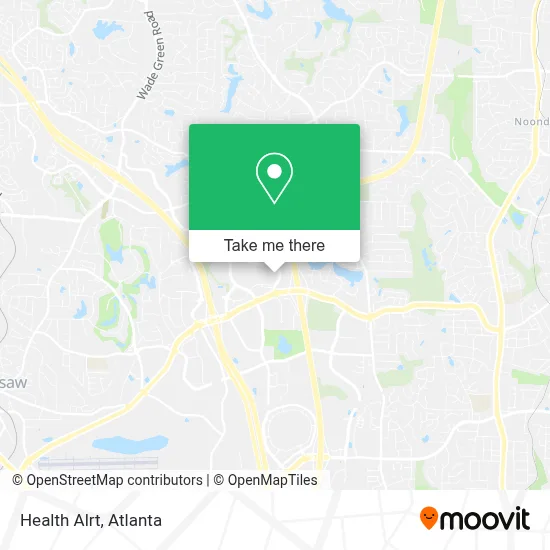 Health Alrt map
