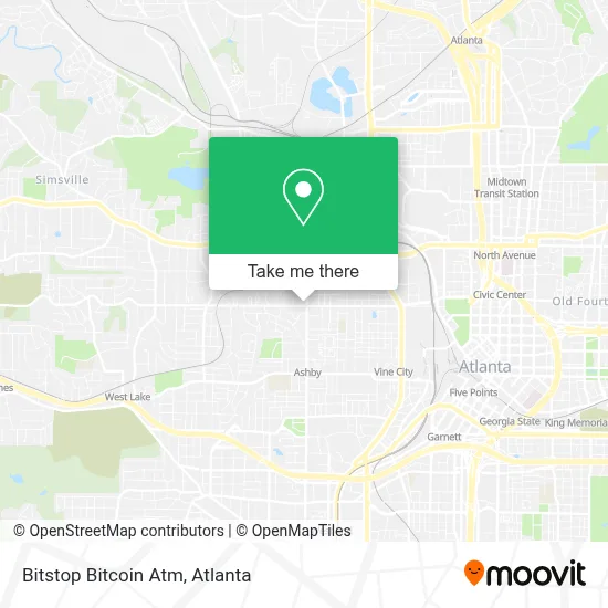 Bitstop Bitcoin Atm map