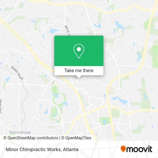 Minor Chiropractic Works map