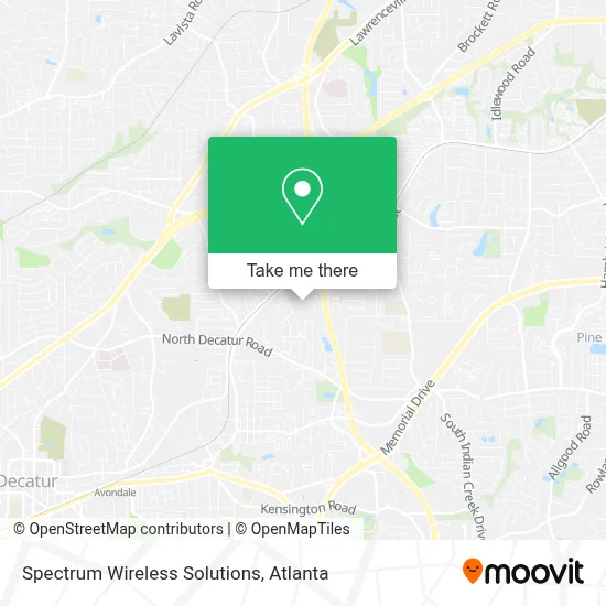 Spectrum Wireless Solutions map