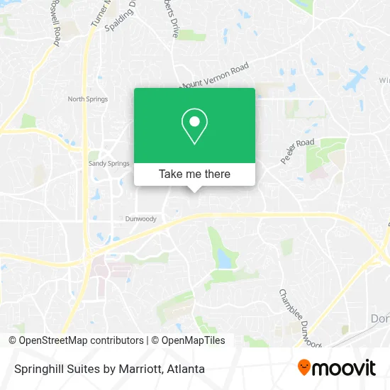 Springhill Suites by Marriott map