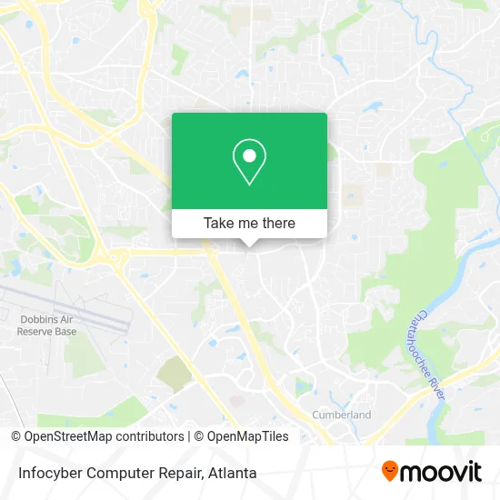 Infocyber Computer Repair map