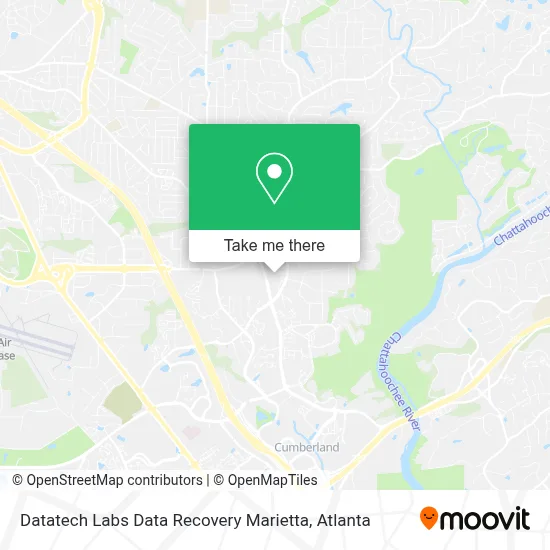 Datatech Labs Data Recovery Marietta map