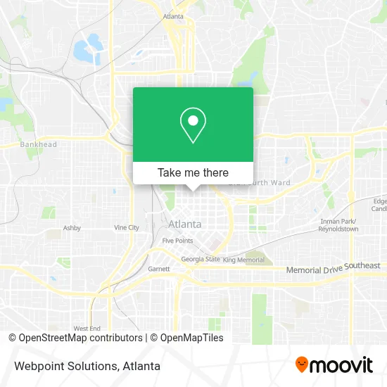 Webpoint Solutions map