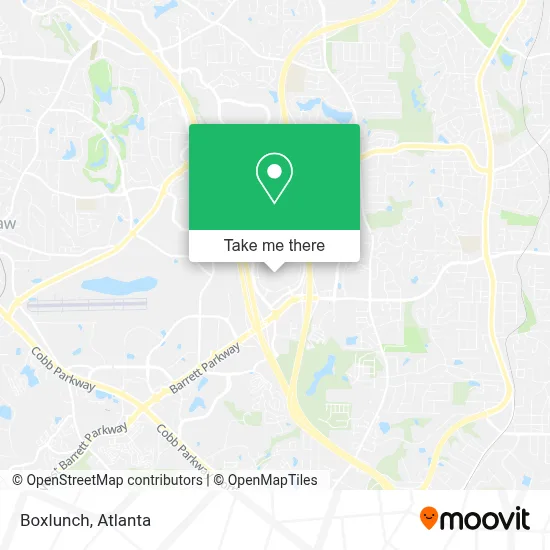 Boxlunch map