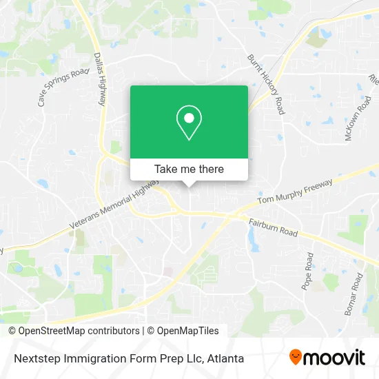 Nextstep Immigration Form Prep Llc map