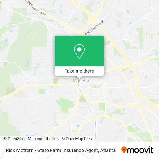 Rick Mottern - State Farm Insurance Agent map