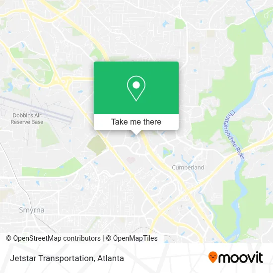 Jetstar Transportation map
