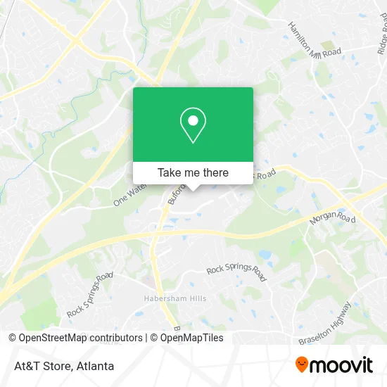 At&T Store map