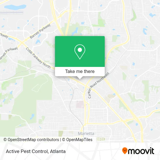 Active Pest Control map