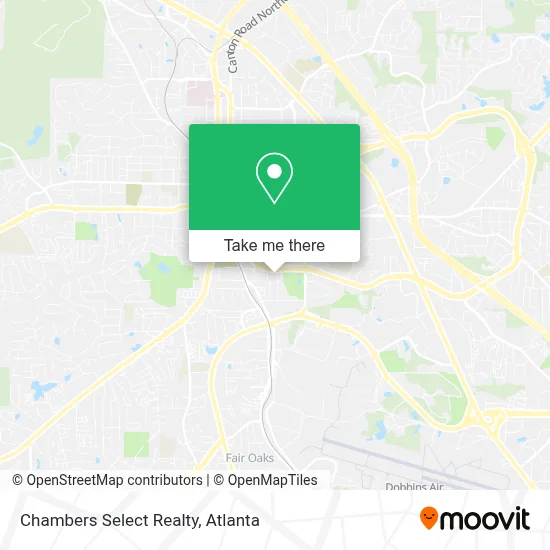 Chambers Select Realty map