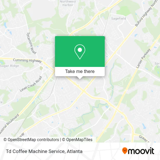 Td Coffee Machine Service map