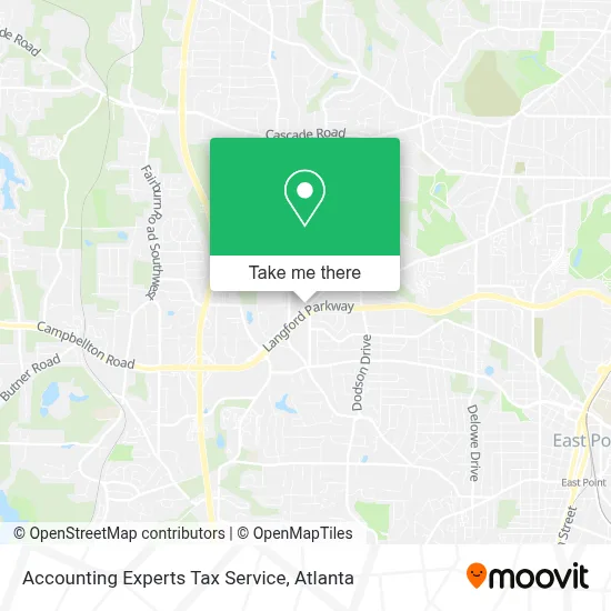 Accounting Experts Tax Service map