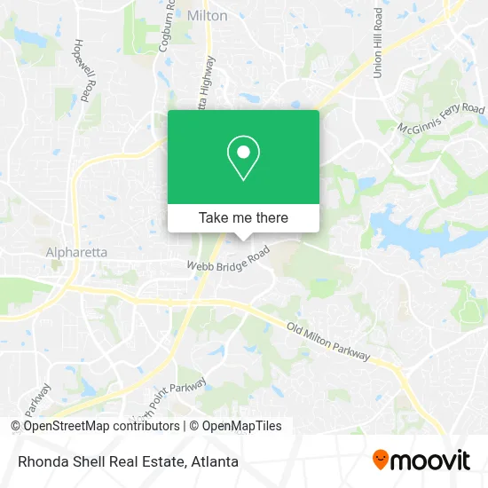 Rhonda Shell Real Estate map