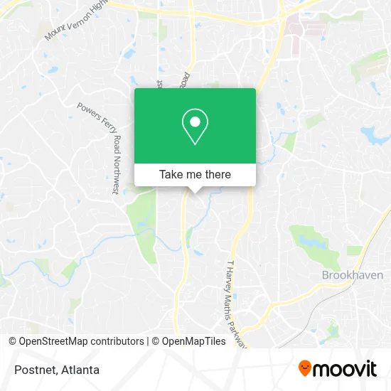 Postnet map