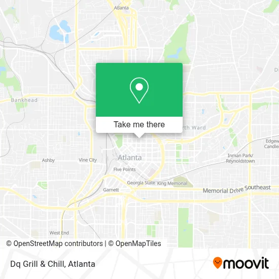 Dq Grill & Chill map