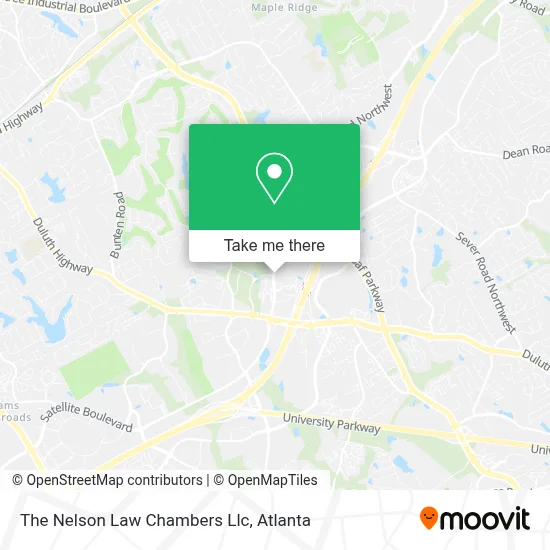 The Nelson Law Chambers Llc map