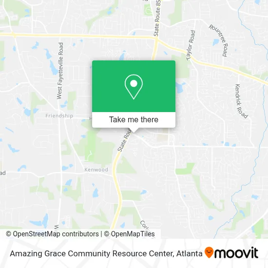 Amazing Grace Community Resource Center map