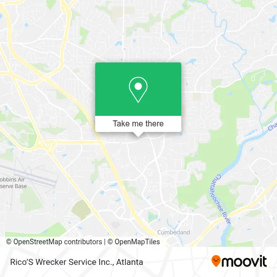 Rico’S Wrecker Service Inc. map