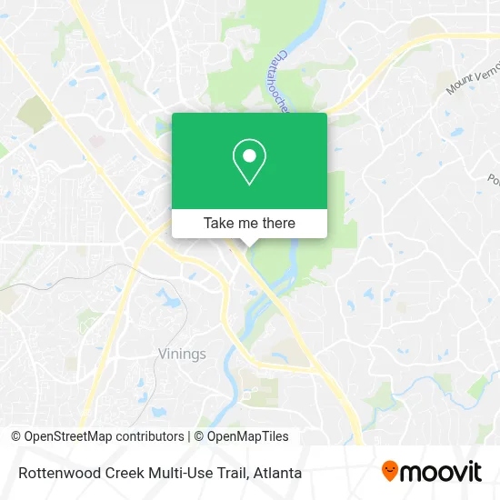 Rottenwood Creek Multi-Use Trail map
