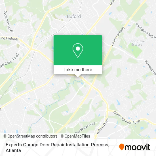 Experts Garage Door Repair Installation Process map