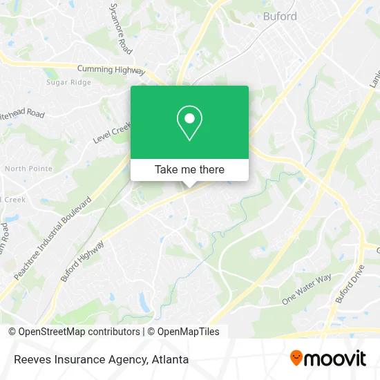 Reeves Insurance Agency map