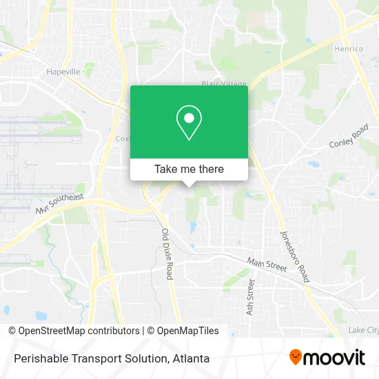 Perishable Transport Solution map