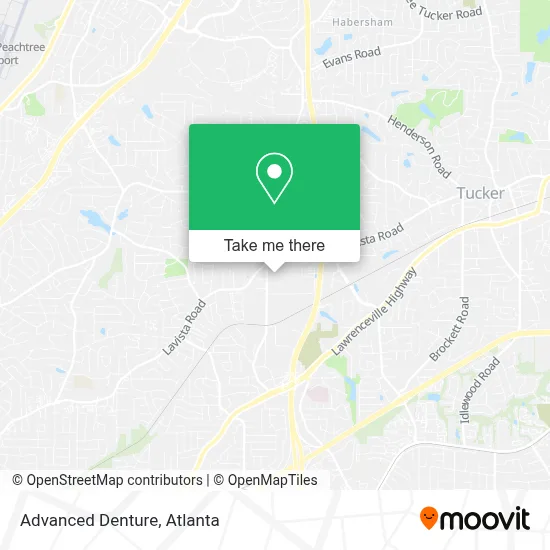 Advanced Denture map