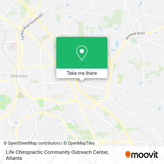 Life Chiropractic Community Outreach Center map
