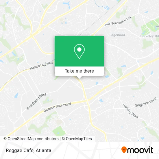 Reggae Cafe map