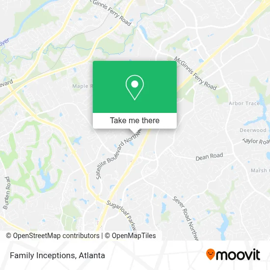 Family Inceptions map