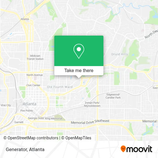 Generator map