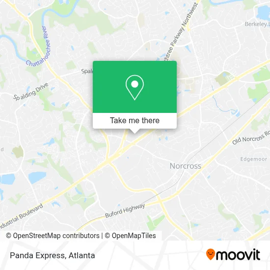 Panda Express map