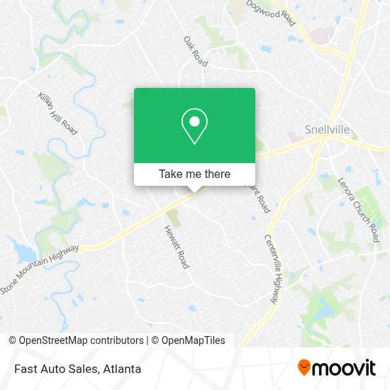 Fast Auto Sales map