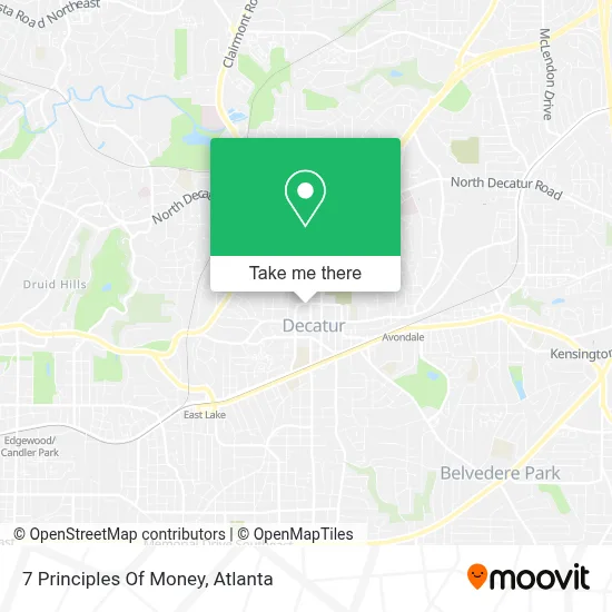 7 Principles Of Money map