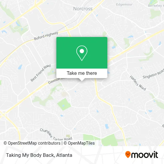 Taking My Body Back map