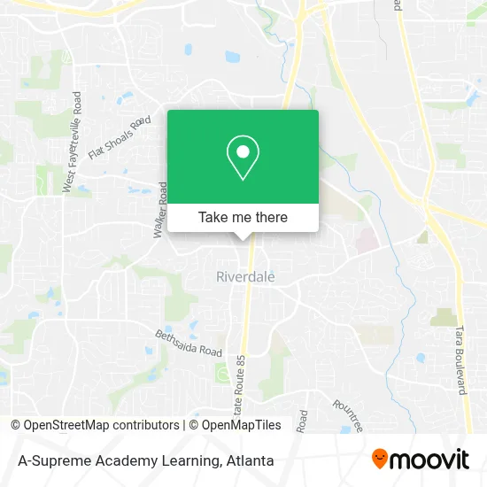 A-Supreme Academy Learning map