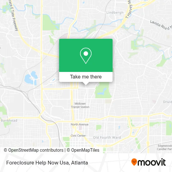 Foreclosure Help Now Usa map