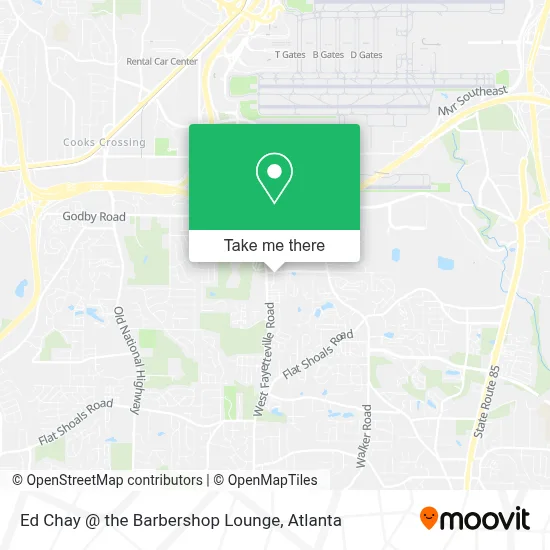 Ed Chay @ the Barbershop Lounge map
