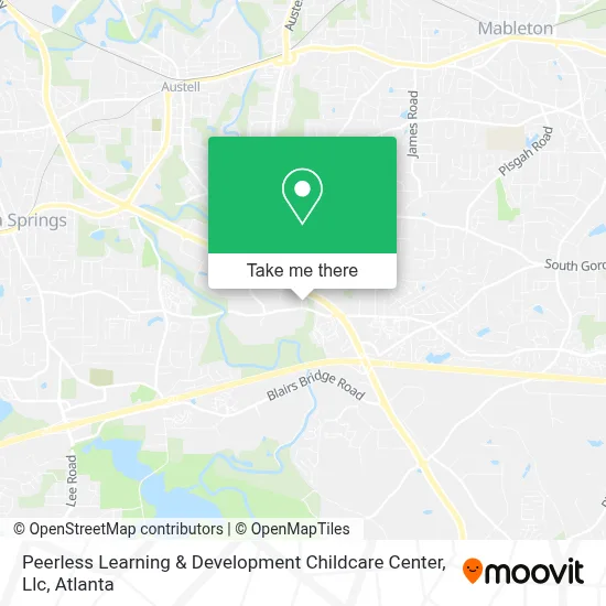 Peerless Learning & Development Childcare Center, Llc map