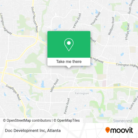 Doc Development Inc map
