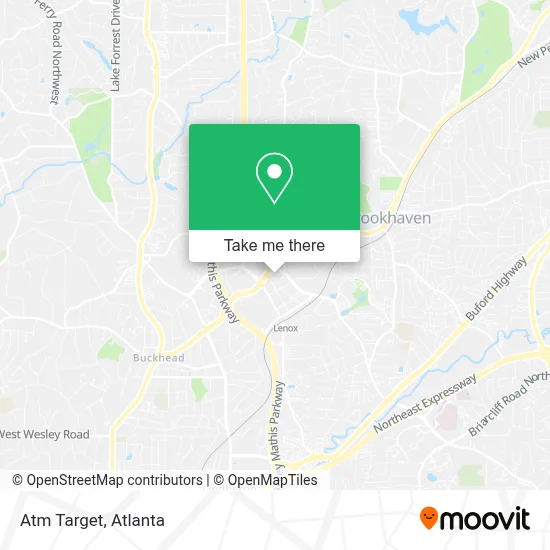 Atm Target map