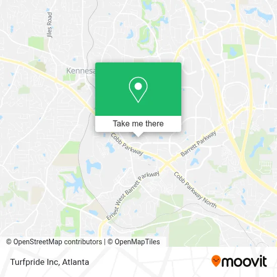 Turfpride Inc map