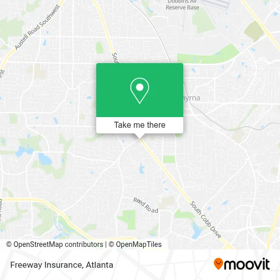Freeway Insurance map