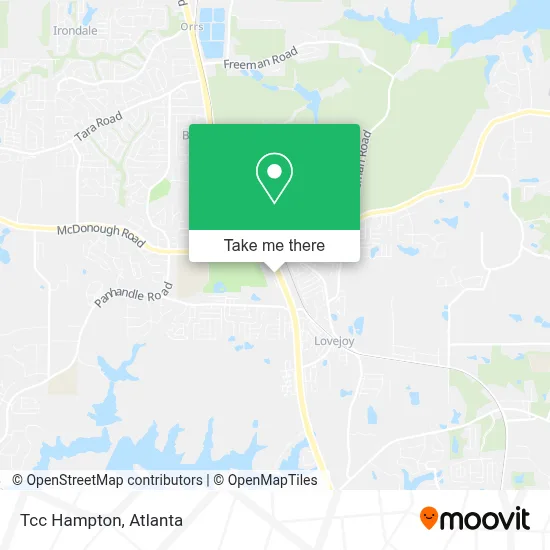 Tcc Hampton map