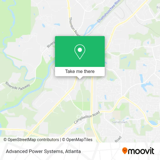 Advanced Power Systems map