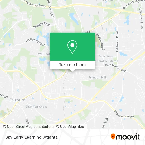 Sky Early Learning map
