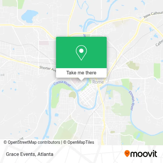 Grace Events map