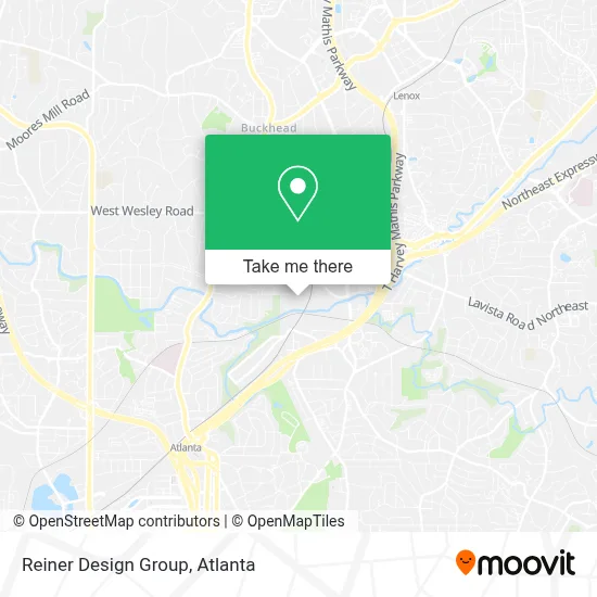 Reiner Design Group map