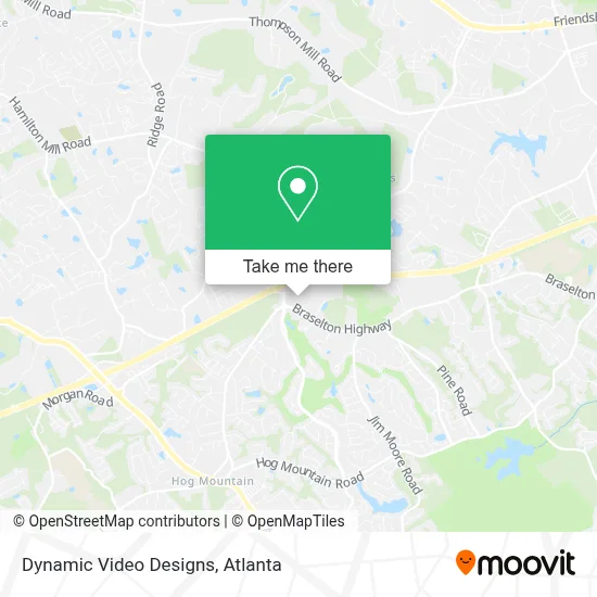 Dynamic Video Designs map